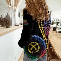 Proudly Ni-Van Sandroing Inspired Women Casual Shirt Shefa Classic Style