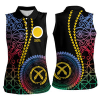 Proudly Ni-Van Sandroing Inspired Women Sleeveless Polo Shirt Shefa Classic Style