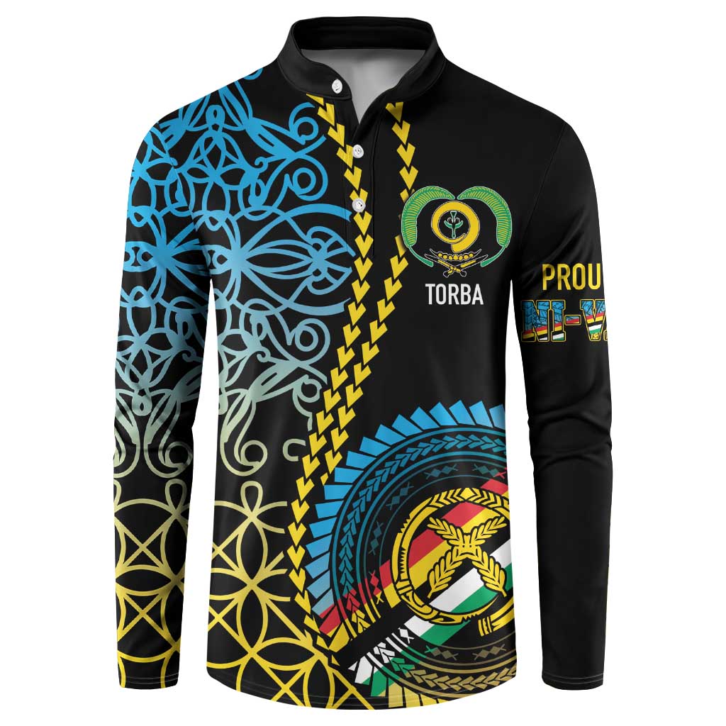 Proudly Ni-Van Sandroing Inspired Button Sweatshirt Torba Classic Style