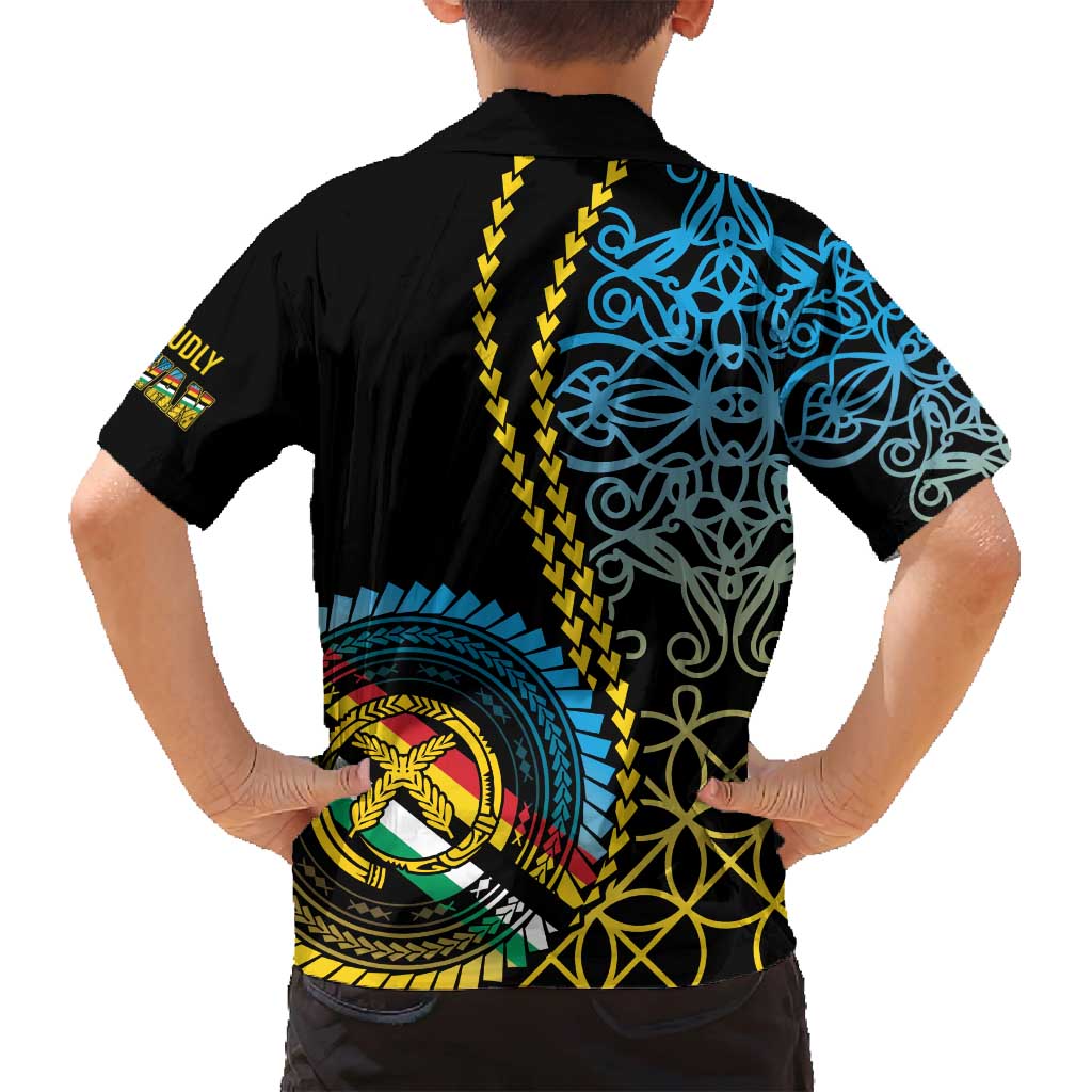 Proudly Ni-Van Sandroing Inspired Family Matching Long Sleeve Bodycon Dress and Hawaiian Shirt Torba Classic Style