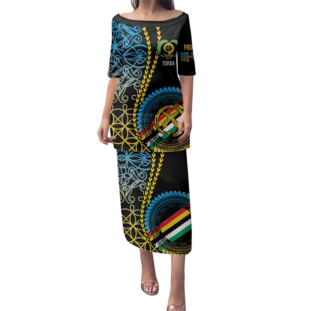 Proudly Ni-Van Sandroing Inspired Family Matching Puletasi and Hawaiian Shirt Torba Classic Style