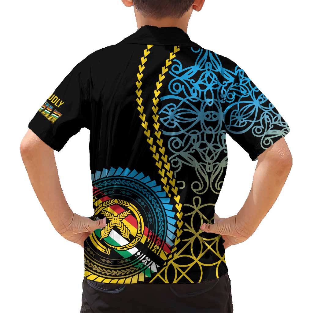 Proudly Ni-Van Sandroing Inspired Family Matching Short Sleeve Bodycon Dress and Hawaiian Shirt Torba Classic Style