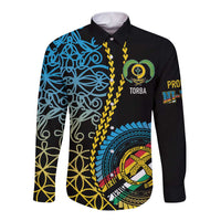 Proudly Ni-Van Sandroing Inspired Long Sleeve Button Shirt Torba Classic Style