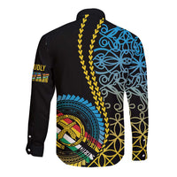 Proudly Ni-Van Sandroing Inspired Long Sleeve Button Shirt Torba Classic Style