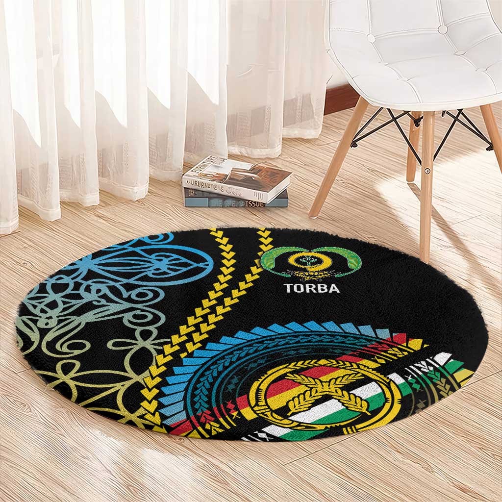 Proudly Ni-Van Sandroing Inspired Round Carpet Torba Classic Style