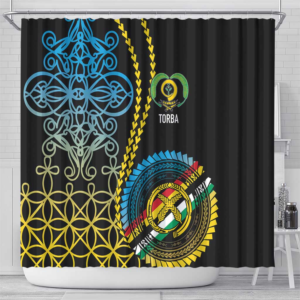 Proudly Ni-Van Sandroing Inspired Shower Curtain Torba Classic Style