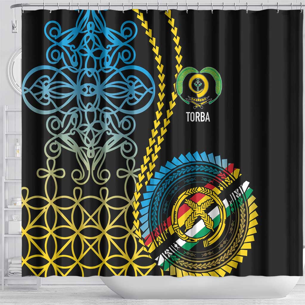 Proudly Ni-Van Sandroing Inspired Shower Curtain Torba Classic Style