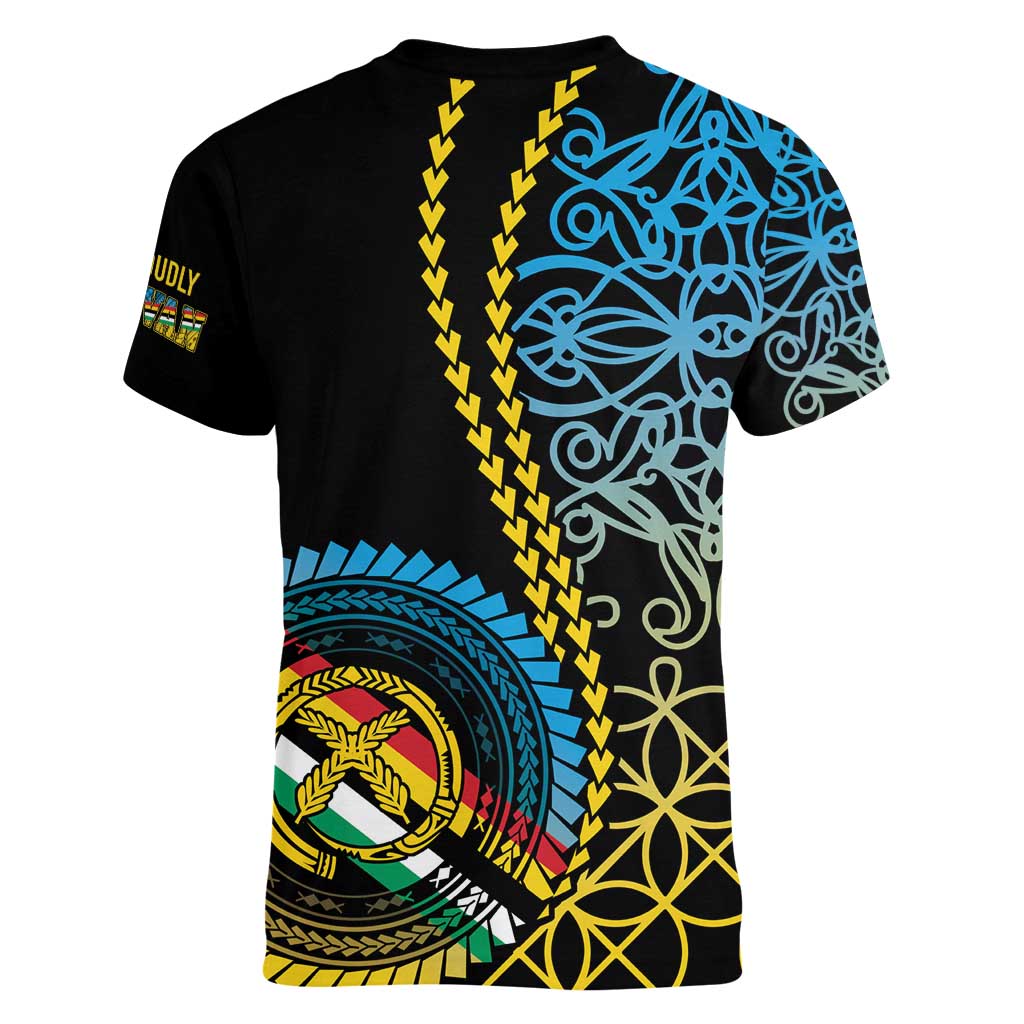 Proudly Ni-Van Sandroing Inspired Women V-Neck T-Shirt Torba Classic Style