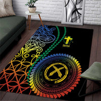 Proudly Ni-Van Sandroing Inspired Area Rug Tafea Classic Style
