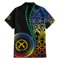 Proudly Ni-Van Sandroing Inspired Family Matching Puletasi and Hawaiian Shirt Tafea Classic Style