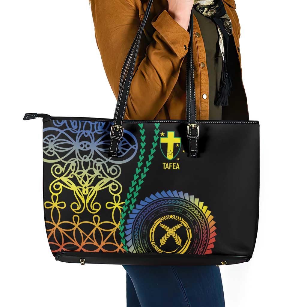 Proudly Ni-Van Sandroing Inspired Leather Tote Bag Tafea Classic Style