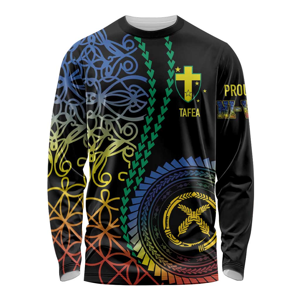 Proudly Ni-Van Sandroing Inspired Long Sleeve Shirt Tafea Classic Style