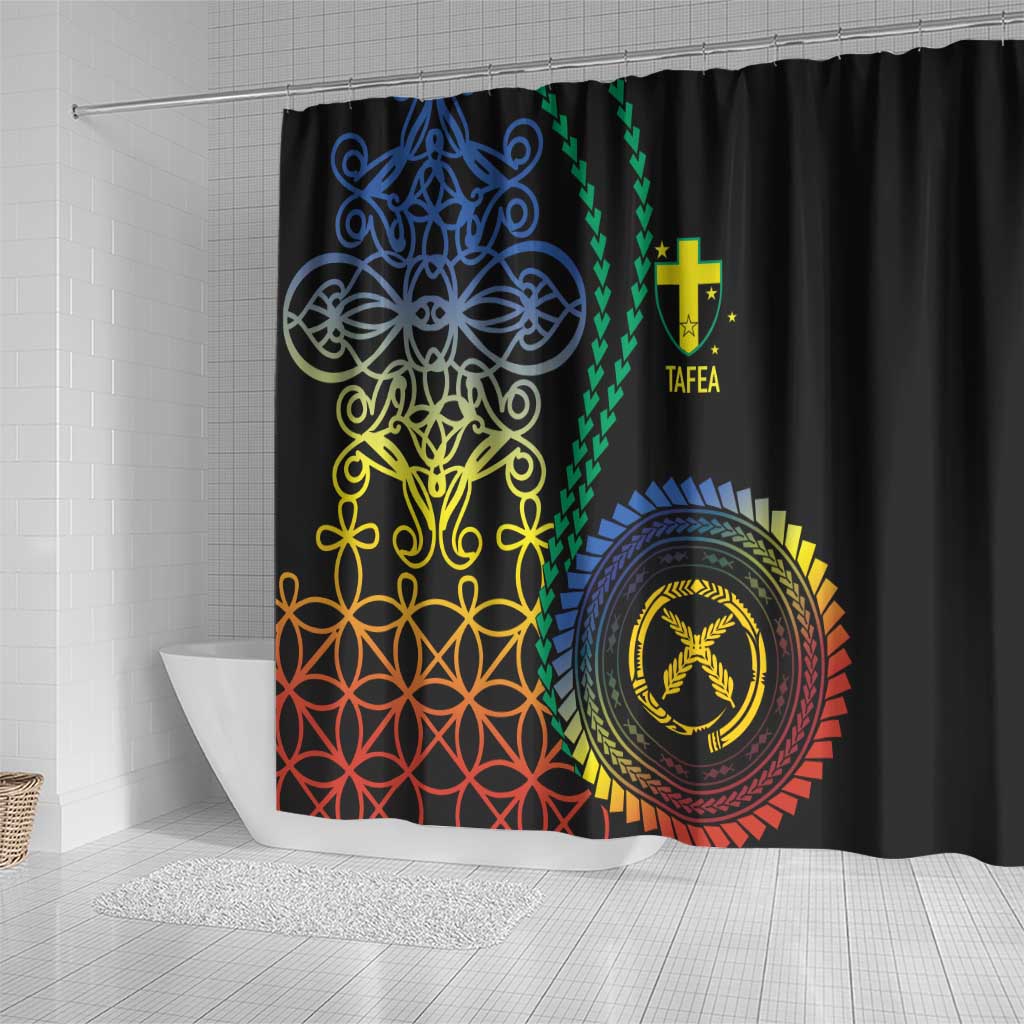 Proudly Ni-Van Sandroing Inspired Shower Curtain Tafea Classic Style