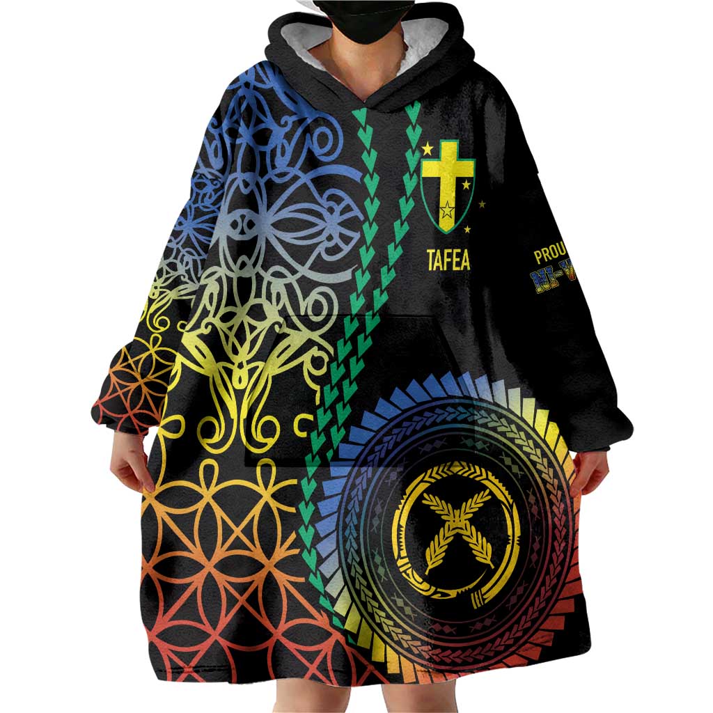 Proudly Ni-Van Sandroing Inspired Wearable Blanket Hoodie Tafea Classic Style