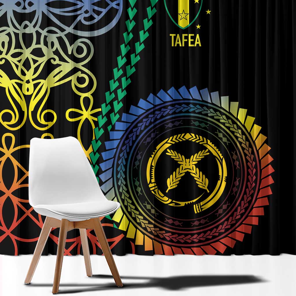 Proudly Ni-Van Sandroing Inspired Window Curtain Tafea Classic Style