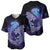 Polynesian Aumakua Baseball Jersey Jellyfish with Shark - Polynesian Pride