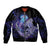 Polynesian Aumakua Bomber Jacket Jellyfish with Shark - Polynesian Pride