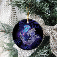 Polynesian Aumakua Ceramic Ornament Jellyfish with Shark - Polynesian Pride