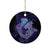 Polynesian Aumakua Ceramic Ornament Jellyfish with Shark - Polynesian Pride
