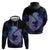 Polynesian Aumakua Hoodie Jellyfish with Shark - Polynesian Pride