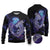 Polynesian Aumakua Ugly Christmas Sweater Jellyfish with Shark - Polynesian Pride