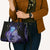 Polynesian Aumakua Leather Bag Jellyfish with Shark - Polynesian Pride