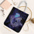 Polynesian Aumakua Tote Bag Jellyfish with Shark - Polynesian Pride