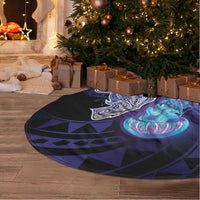 Polynesian Aumakua Tree Skirt Jellyfish with Shark - Polynesian Pride