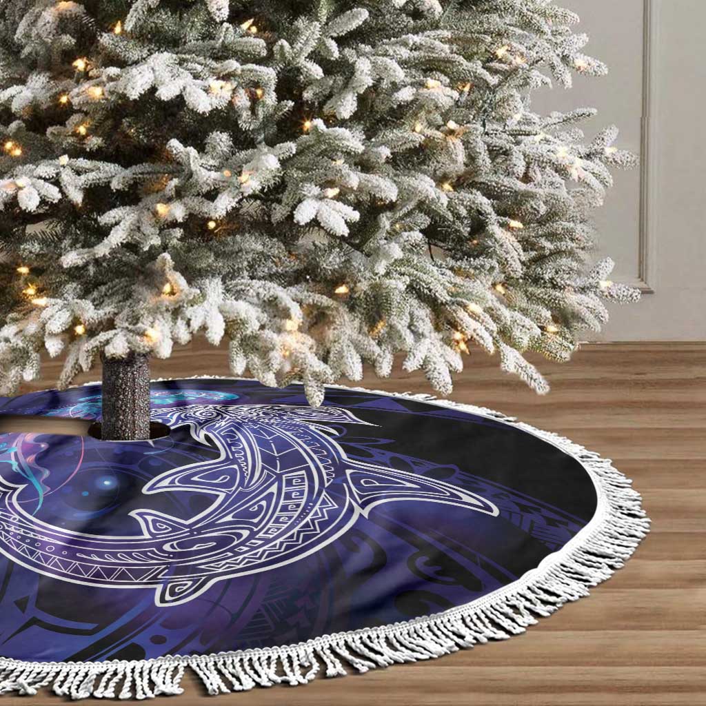 Polynesian Aumakua Tree Skirt Jellyfish with Shark - Polynesian Pride