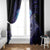 Polynesian Aumakua Window Curtain Jellyfish with Shark - Polynesian Pride