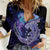 Polynesian Aumakua Women Casual Shirt Jellyfish with Shark - Polynesian Pride