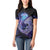 Polynesian Aumakua Women Polo Shirt Jellyfish with Shark - Polynesian Pride