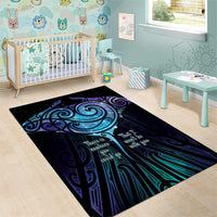 Aotearoa Maori Te Whai Rahi Area Rug Tala - Nowhere You Could Go That I Won't Be With You - Polynesian Pride
