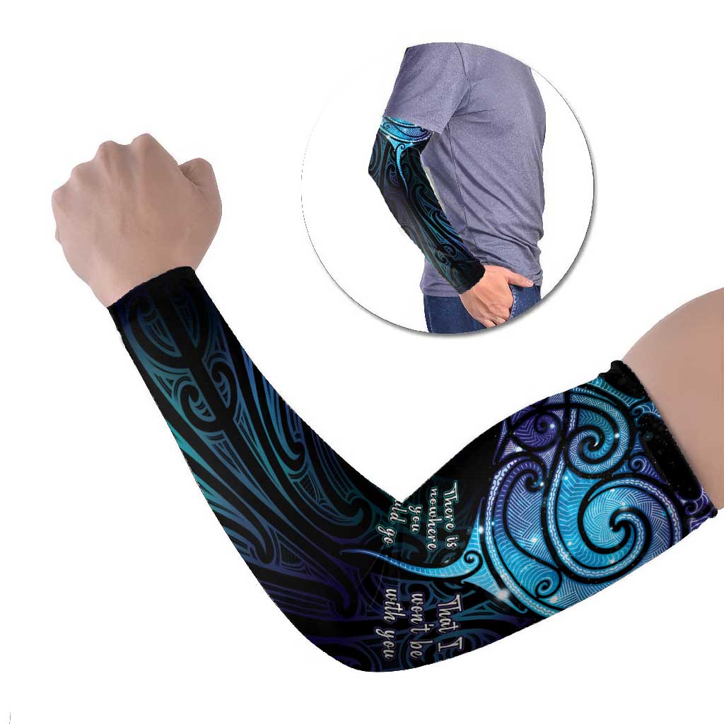 Aotearoa Maori Te Whai Rahi Arm Sleeves Tala - Nowhere You Could Go That I Won't Be With You - Polynesian Pride