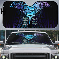 Aotearoa Maori Te Whai Rahi Auto Sun Shade Tala - Nowhere You Could Go That I Won't Be With You - Polynesian Pride