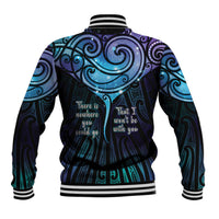 Aotearoa Maori Te Whai Rahi Baseball Jacket Tala - Nowhere You Could Go That I Won't Be With You - Polynesian Pride