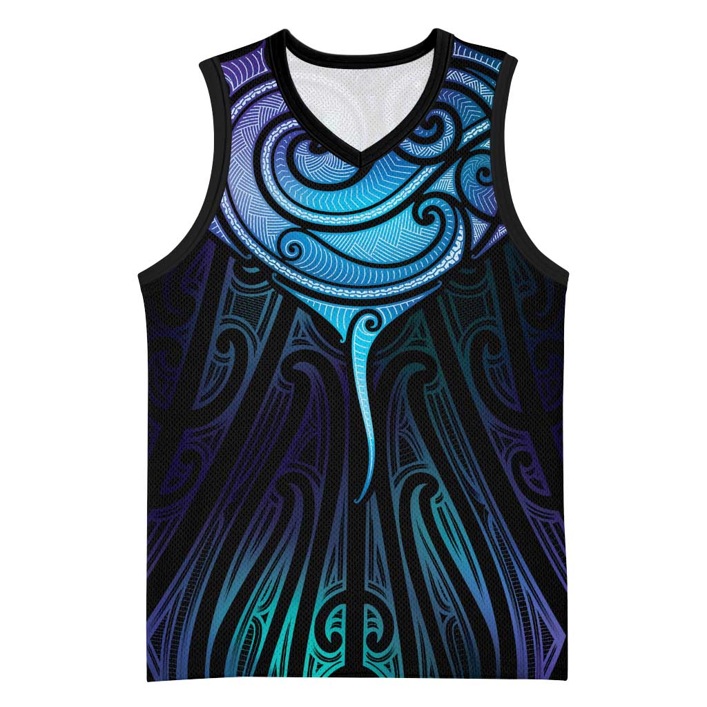 Aotearoa Maori Te Whai Rahi Basketball Jersey Tala - Nowhere You Could Go That I Won't Be With You - Polynesian Pride
