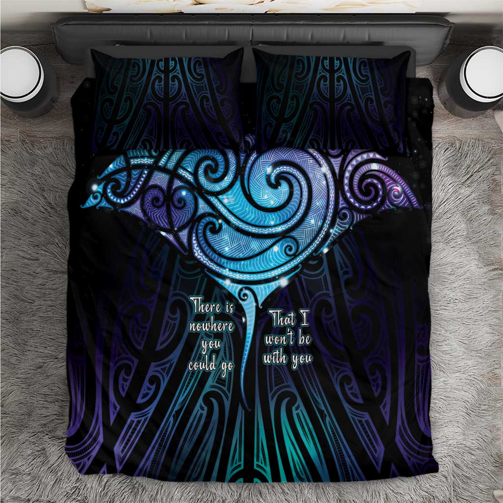 Aotearoa Maori Te Whai Rahi Bedding Set Tala - Nowhere You Could Go That I Won't Be With You - Polynesian Pride