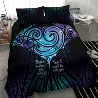 Aotearoa Maori Te Whai Rahi Bedding Set Tala - Nowhere You Could Go That I Won't Be With You - Polynesian Pride