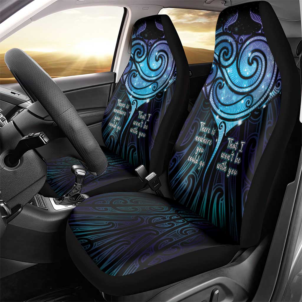 Aotearoa Maori Te Whai Rahi Car Seat Cover Tala - Nowhere You Could Go That I Won't Be With You - Polynesian Pride