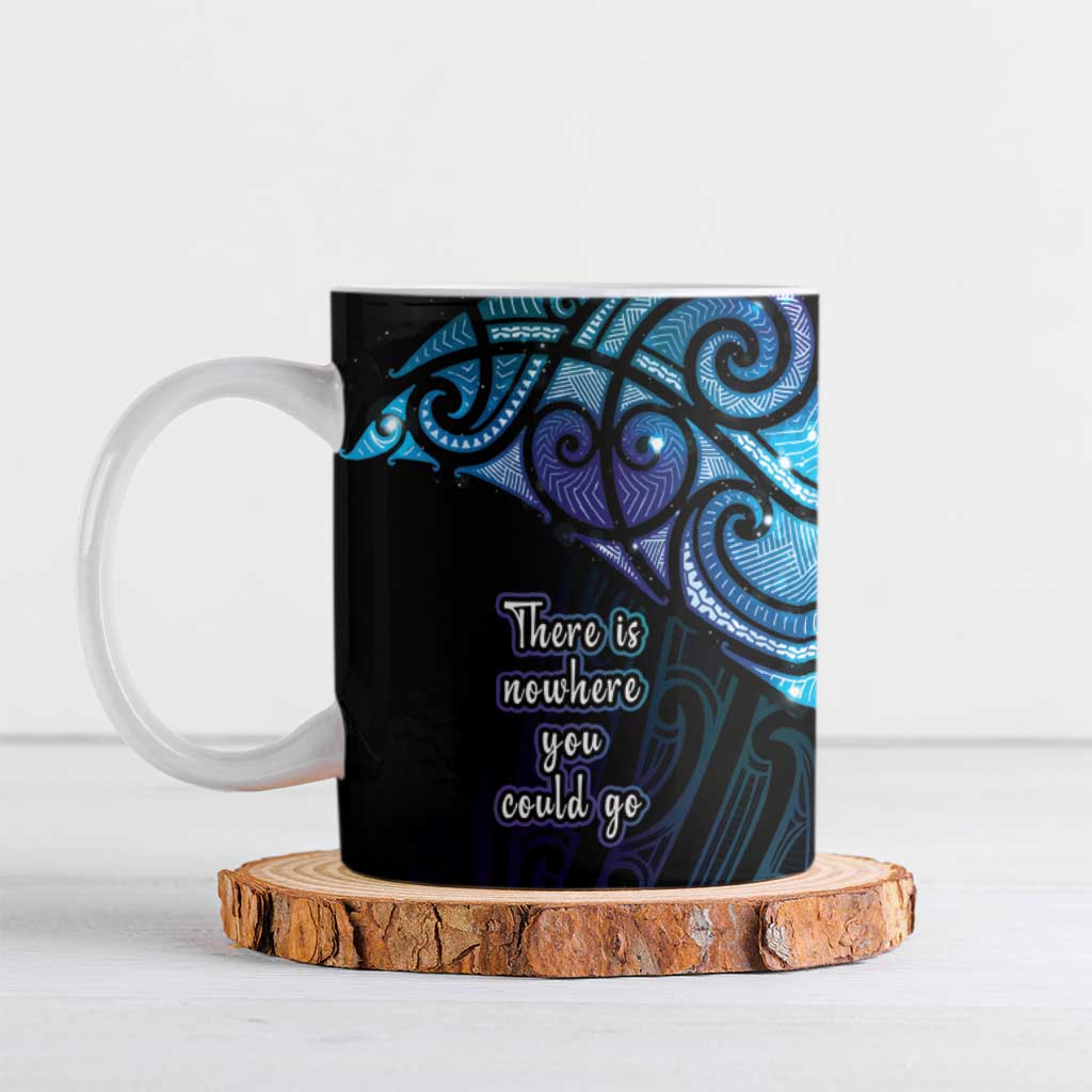 Aotearoa Maori Te Whai Rahi Ceramic Mug Tala - Nowhere You Could Go That I Won't Be With You - Polynesian Pride