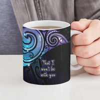 Aotearoa Maori Te Whai Rahi Ceramic Mug Tala - Nowhere You Could Go That I Won't Be With You - Polynesian Pride