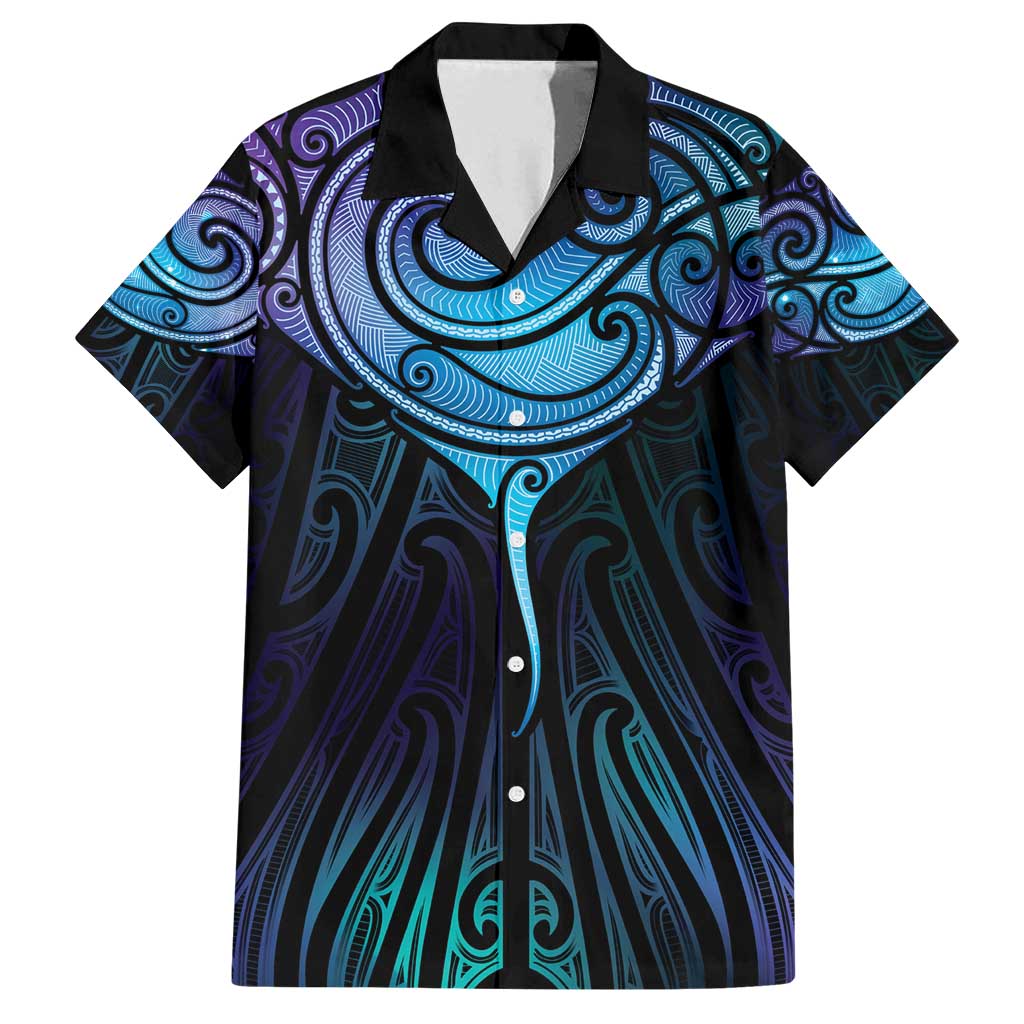 Aotearoa Maori Te Whai Rahi Family Matching Off Shoulder Short Dress and Hawaiian Shirt Tala - Nowhere You Could Go That I Won't Be With You - Polynesian Pride