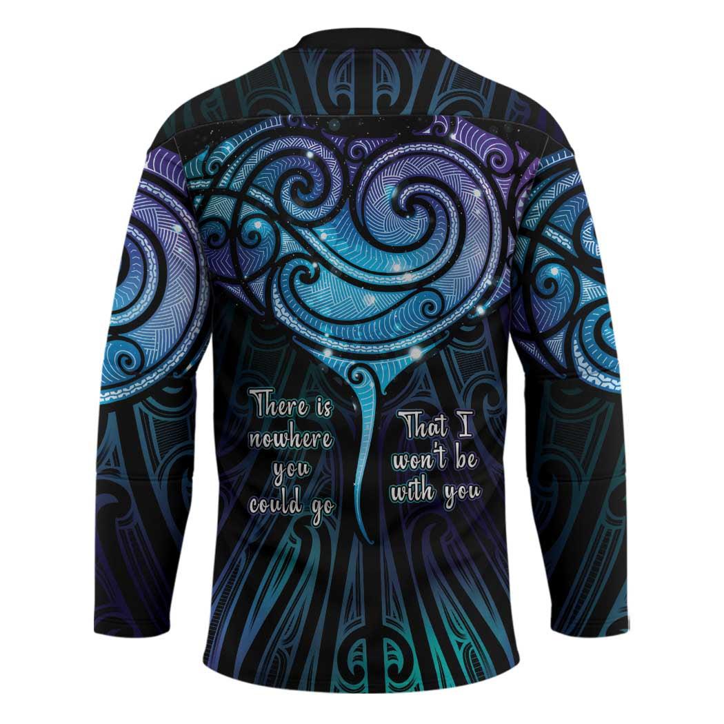 Aotearoa Maori Te Whai Rahi Hockey Jersey Tala - Nowhere You Could Go That I Won't Be With You - Polynesian Pride