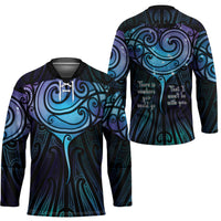 Aotearoa Maori Te Whai Rahi Hockey Jersey Tala - Nowhere You Could Go That I Won't Be With You - Polynesian Pride