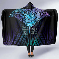 Aotearoa Maori Te Whai Rahi Hooded Blanket Tala - Nowhere You Could Go That I Won't Be With You - Polynesian Pride