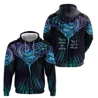 Aotearoa Maori Te Whai Rahi Hoodie Tala - Nowhere You Could Go That I Won't Be With You - Polynesian Pride
