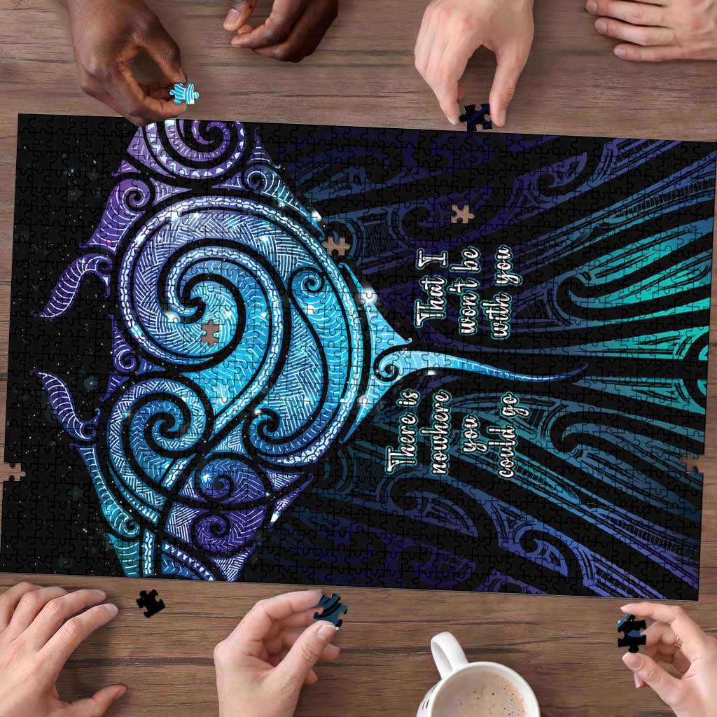 Aotearoa Maori Te Whai Rahi Puzzle Tala - Nowhere You Could Go That I Won't Be With You - Polynesian Pride