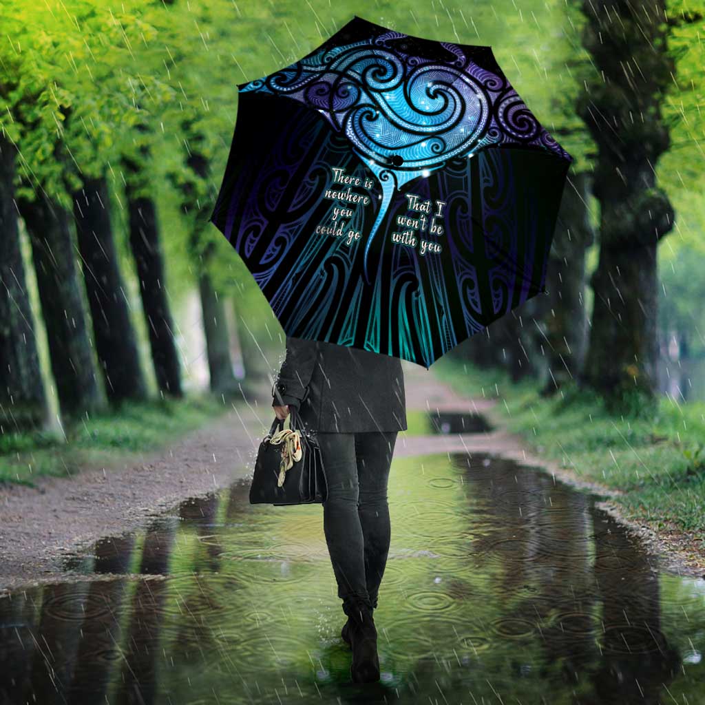 Aotearoa Maori Te Whai Rahi Umbrella Tala - Nowhere You Could Go That I Won't Be With You - Polynesian Pride