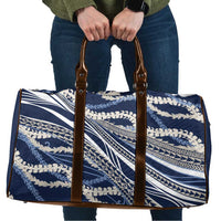 Polynesian Puakeniken Pikake Twisted Lei Travel Bag Navy Blue LT7 Navy Blue - Polynesian Pride